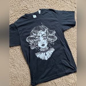 Gothic Punk Witch SZ M shirt tee